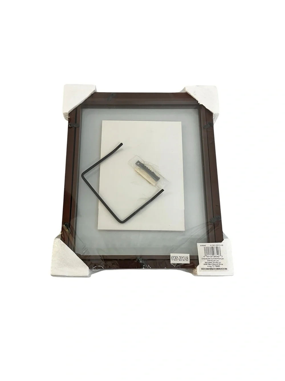 Michaels Studio Decor 8x10 Wood Float Picture Frame Brown New Sealed